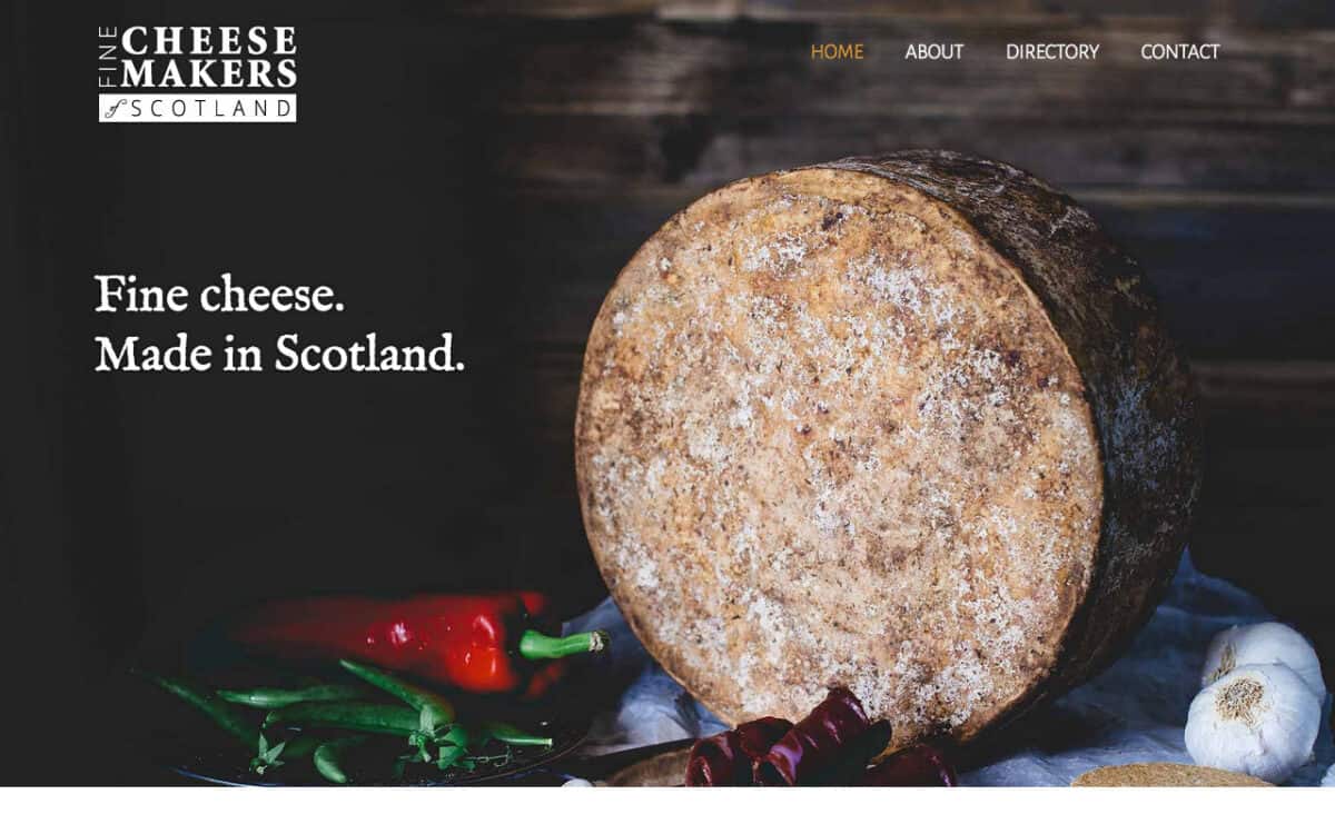 Jaijiel Creative client: Fine Cheesemakers of Scotland