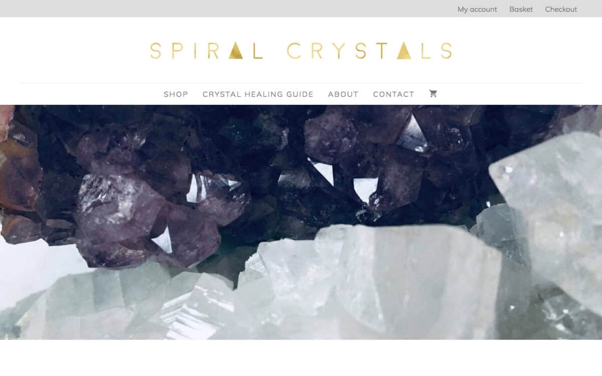 Jaijiel Creative client: Spiral Crystals